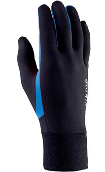 Рукавички для бігу Viking Runway Multifunction Running Gloves 140-18-2740-15 20.5 - 22 см Black/Blue (5901115744993)