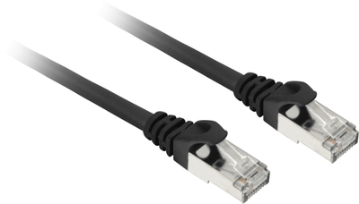 Patchcord Sharkoon Cat 7a S/FTP 7.5 m Czarny (4044951029372)