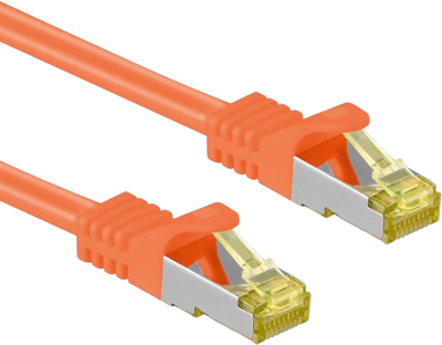 Patchcord Goobay Cat 7 S/FTP 15 m Pomarańczowy (4040849916519)