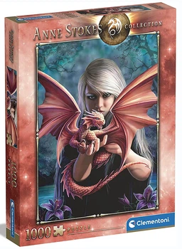 Пазли Clementoni - Anne Stokes collection - Дитинча дракона, 1000 елементів (39640)