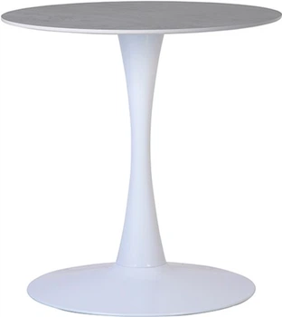 Обеденный стол Nowy Styl Peony ordf White (16) D600 HPL Серый камень