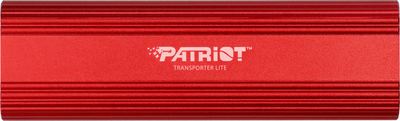 SSD диск Patriot Transporter Lite 1TB USB 3.2 Type-C Red (PTPL1TBPEC) External