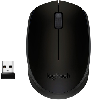 Мышь беспроводная Logitech M170 Черно-Серая (910-004642GRBK) 282958