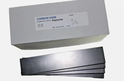 Графітова лопатка 230-40-5 мм 4 шт до компресора Rietschle VFT 100 DFT 100, 524002