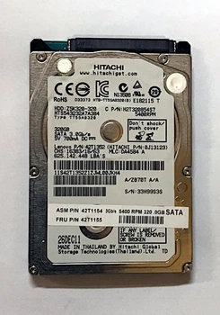 Жесткий диск для ноутбука HGST Hitachi Travelstar 320GB 2.5" 8MB 5400rpm (HTS543232A7A384) SATAII 3Gb/s б/у