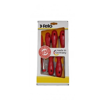 Набір викруток комбінованих Felo 6 шт + викрутка-індикатор 220-250 V 20097197 (14615)