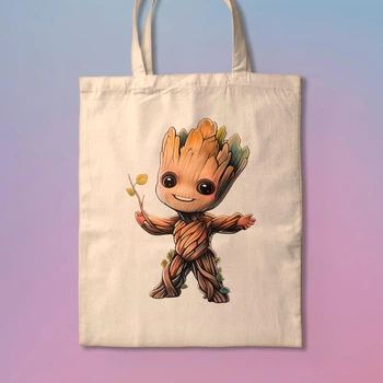 Еко-торба, шоппер з принтом бебі Грут Охоронці Галактики Guardians of the Galaxy