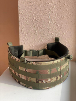 Пояс РПС тактичний з Molle, Розгрузка для ЗСУ Мультикам розмір XL