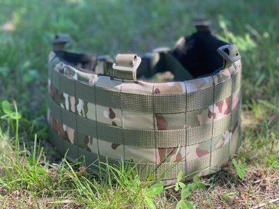 Пояс РПС тактичний з Molle, Розгрузка для ЗСУ Мультикам розмір М