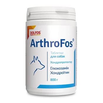 Dolfos ArthroFos витамины для здоровья суставов у собак 800 табл