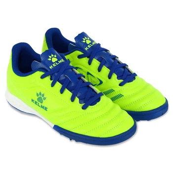 Сороконіжки футбольні дитячі KELME BASIC 873701-9986 розмір 28 Синій-салатовий