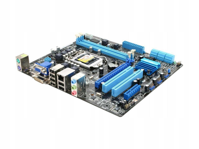 Материнская плата Asus P7H55-M/SI, Intel H55, PCI-E x16, DDR3, mATX s1156 БУ