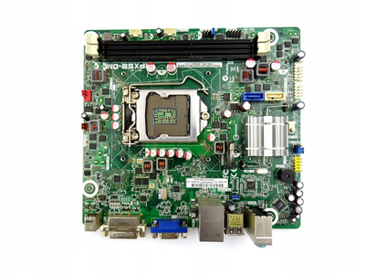 Материнская плата HP IPXSB-DM, REV: 1.02, Intel H61, mITX, s1155 БУ