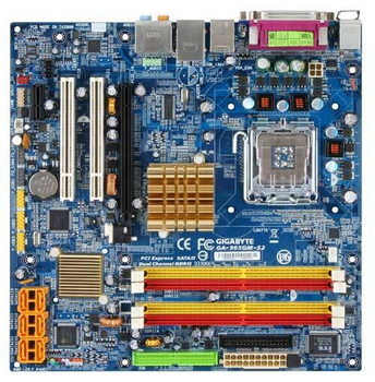 Материнская плата Gigabyte GA-965GM-S2 REV: 1.0, Intel G965, mATX, s775 БУ
