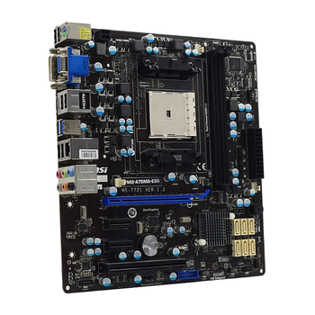 Материнская плата MSI FM2-A75MA-E35 MS-7721 VER: 1.3, AMD A75, mATX, sFM2 БУ