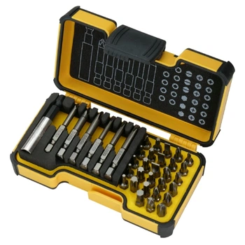 Набор бит Felo 25 мм 50 мм SL PH PZ SW TORX + держатель бит 35 шт StrongBox 02073516 (14181)