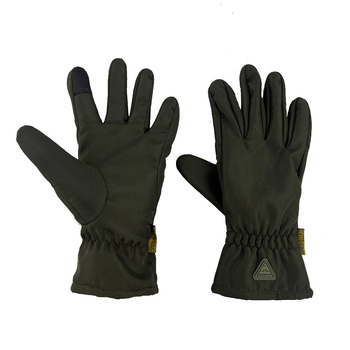 Тактичні рукавички WinTac Soft Shell Winter Olive M олива