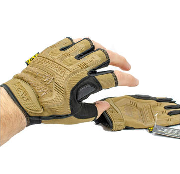 Тактичні рукавички Mpact Mechanix безпалі Tan 2XL койот