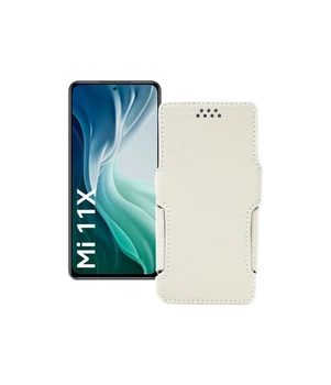 Чохол-книжка з екошкіри для телефону Xiaomi Mi 11x 2021 Білий