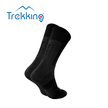 Шкарпетки Trekking Middle трекінгові демісезоні середні S 36-39 Чорний
