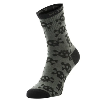 Шкарпетки M-Tac Pirate Skull MK 3 Olive 43-46 олива