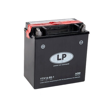 Мото аккумулятор 14Ач 230А "+" слева (клемы y1) LP Battery, MA LTX16-BS-1