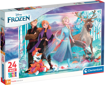 Puzzle Clementoni Frozen II seria MAXI 24 elementy (8005125285136)