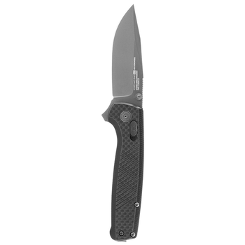 Ніж складаний SOG Terminus XR LTE Carbon/Graphite чорний/сірий