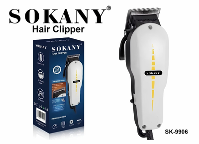 Профессиональный триммер Sokany sk9906 машинка для стрижки Белый
