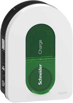 Зарядна станція Schneider Electric Schneider Charge 16/32A 1Ф/3Ф (7.4/11/22 кВт) з розеткою T2S (EVH5A22N2S)