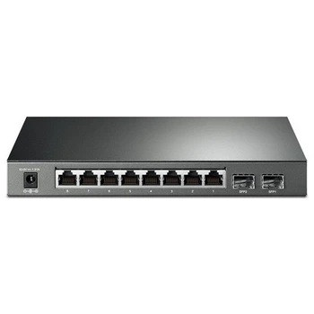 Коммутатор TP-LINK SG2210P 8xGE (8xPoE), 2xSFP, 61Вт, WebSmart