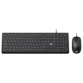 Комплект клавиатуры и мыши 2E MK405 USB-A, EN/UK, черный