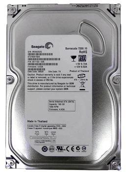 Жесткий диск Seagate Barracuda 160Gb 7200rpm 8MB (ST3160815AS) 3.5" SATAII Б/У