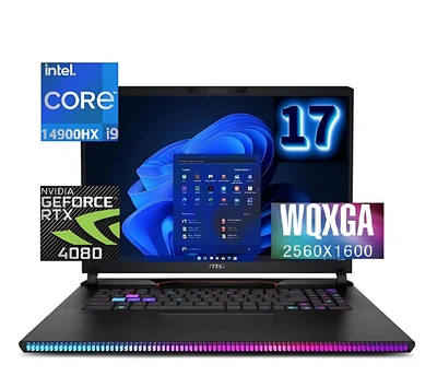 Ноутбук Игровой (2024) MSI Raider GE78 i9-14900HX/64GB/2TB/Win11 RTX4080 240Hz
