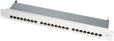 Patch panel LogiLink 19'' 24-ports STP CAT 6 1U (NP0040A)