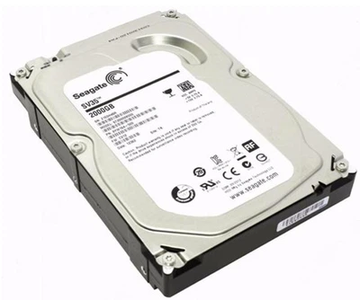 Жесткий диск 2 ТБ Seagate SV35 (для ПК, 3.5", 7200 об/мин, 64 МБ, SATAIII, ST2000VX000) Б/У