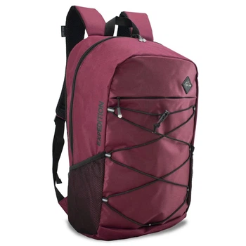 Рюкзак Semi Line 35 Cherry/Black з об'ємом 35 л та еластичними шнурками для кріплення спорядження