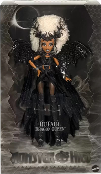 Lalka kolekcjonerska Mattel Monster High RuPaul Królowa Smoków JCW57 29 cm (0194735277728)