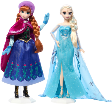 Zestaw lalek kolekcjonerskich Mattel Disney 100 Years of Wonder Kraina Lodu Anna i Elsa 30 cm 2 szt (0194735121915)