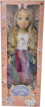 Lalka chodząca Dimian My lovely doll Julka w kostiumie jednorożca 80 cm (4895167988607)