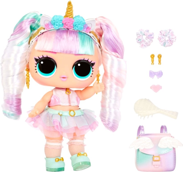 Лялька MGA LOL Surprise Big Baby Hair Doll Unicorn 30 см 2 шт (10035051579714)