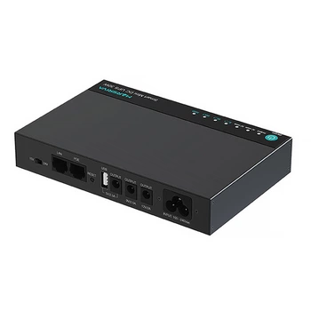 Источник бесперебойного питания для роутеров Marsriva KP5 DC UPS 3xDC+USB+PoE OUT 5V/9V/12V 30W 8800Ah 32.5Wh Li-Ion Black