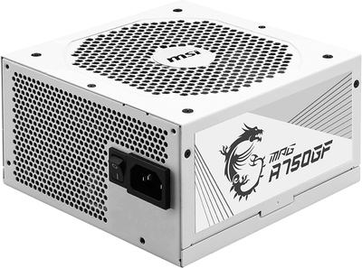 Блок живлення MSI MPG 750W White 80 PLUS Gold (MPG A750GF WHITE)