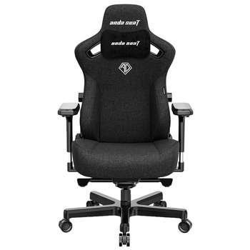 Кресло игровое Anda Seat Kaiser 3 Black Fabric Size XL (AD12YDC-XL-01-B-CF)