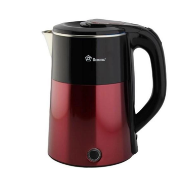 Чайник DOMOTEC MS-5029 в черно-красном исполнении.