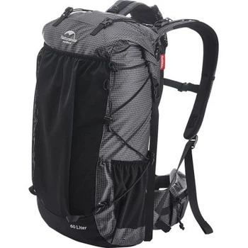 Рюкзак туристический Naturehike Rock NH19BP095 60+5 л графіт в клітинку (6927595761649)