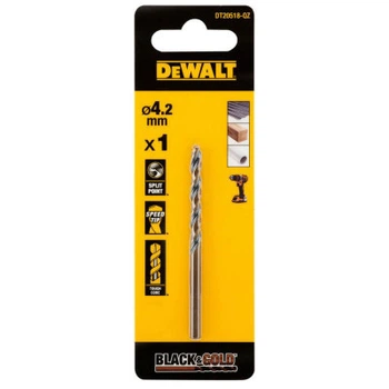 Сверло DeWALT по металлу Black & Gold,HSS-G, 4.2 х 75 х 43 мм (DT20518)