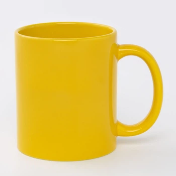 Кружка полностью цветная Full Color желтая 11 Oz (330 мл) (10488)