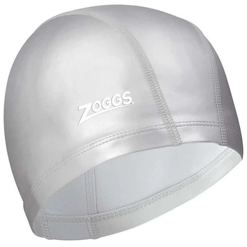 Шапка для плавания Zoggs Nylon-Spandex Pu Coated Cap Серый (1000-465034.SI)