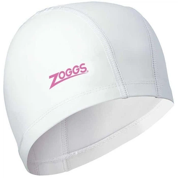 Шапка для плавания Zoggs Nylon-Spandex Pu Coated Cap Белый (1000-465034.WHPK)